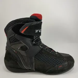 TCX Vibe AIR Technological Bumper Moto Biker Sneakers Mens Size 8.5 Black Suede