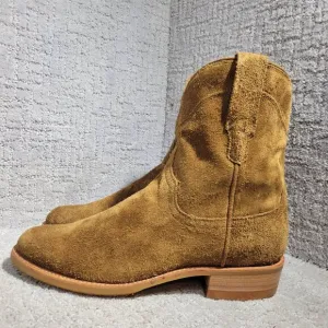 Tecovas The Dean Men’s Size 10.5 D US Granite Suede Side Zip Western Boots