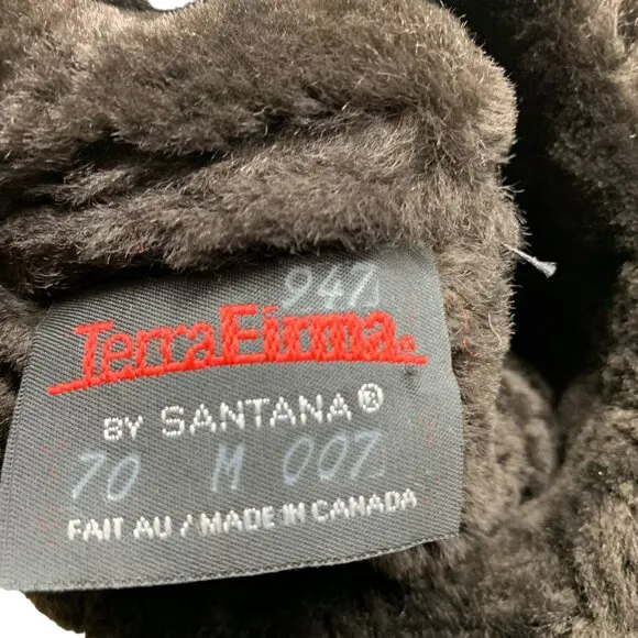 Terrra Firma by‎ Santana  Brown Leather Sheepskin Boots