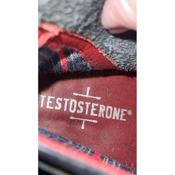 Testosterone BALL OF FIRE Boots SIZE‎ 11