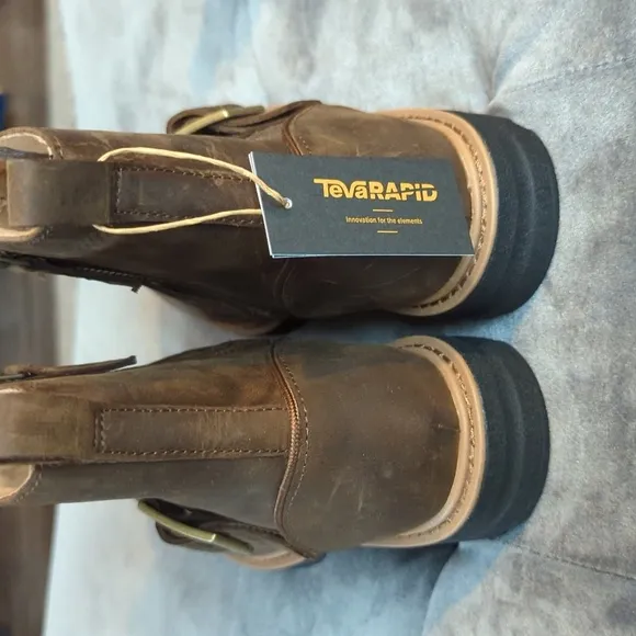 Teva Rowena Buckle Boots | Bison Brown | Size 7 | NWT