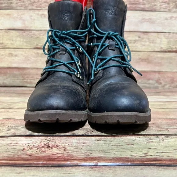 The North Face Brown Leather Ballard Lace Boots
