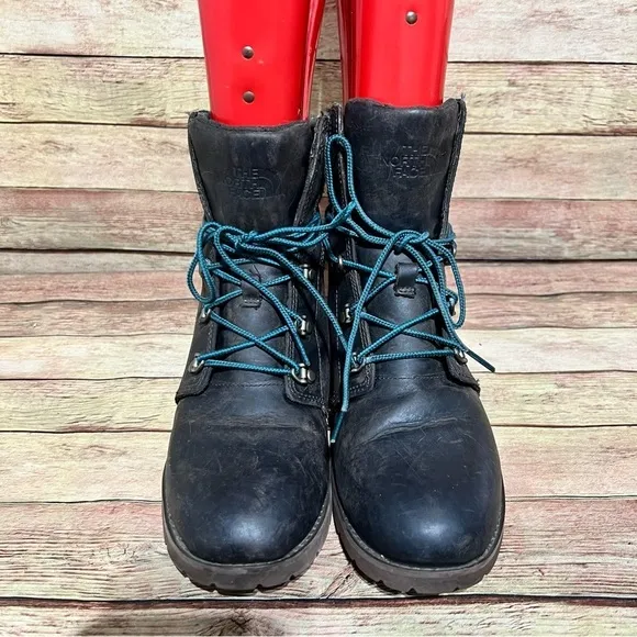 The North Face Brown Leather Ballard Lace Boots