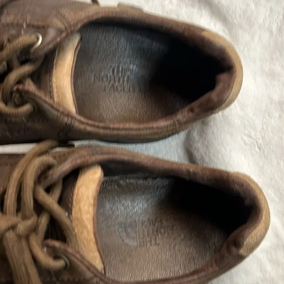 The North Face Men's Brown Leather Casual Shoes