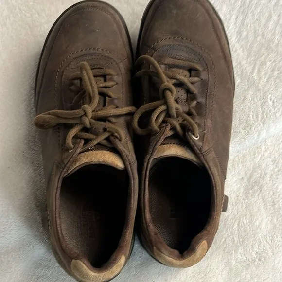 The North Face Men's Brown Leather Casual Shoes