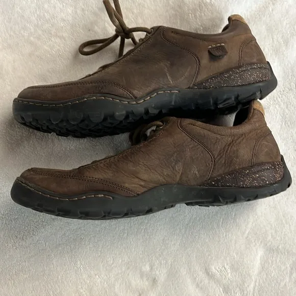 The North Face Men's Brown Leather Casual Shoes