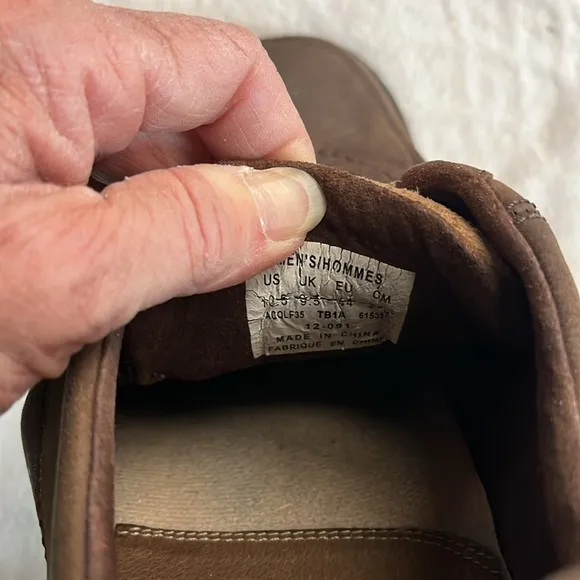 The North Face Men's Brown Leather Casual Shoes