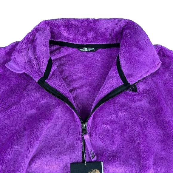 The North Face Osolita Sweet Violet Full Zip Fleece Jacket Youth Girl's Size XL