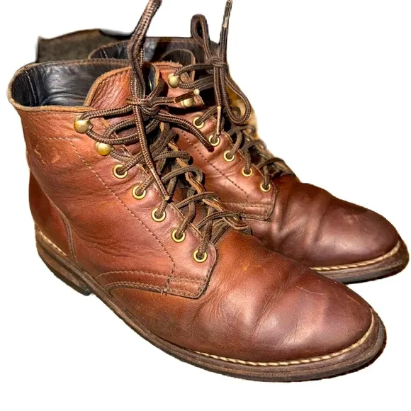 Thursday Boot Co. 8 Brown Leather President Boots Men Handmade Everyday Company