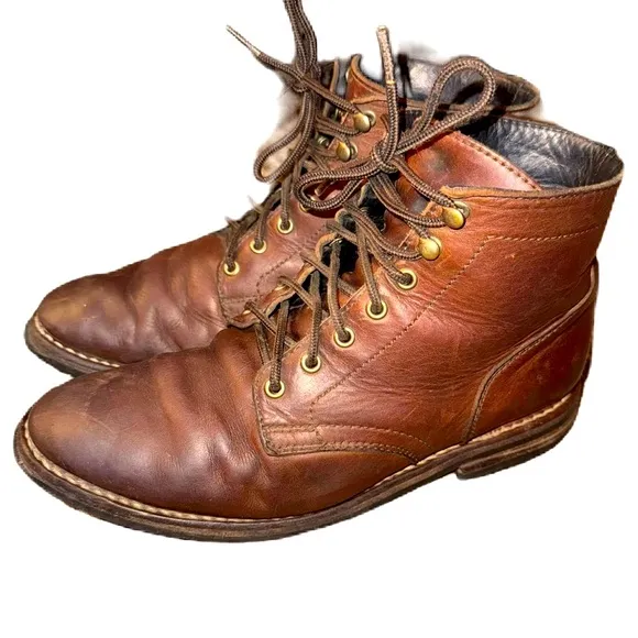 Thursday Boot Co. 8 Brown Leather President Boots Men Handmade Everyday Company