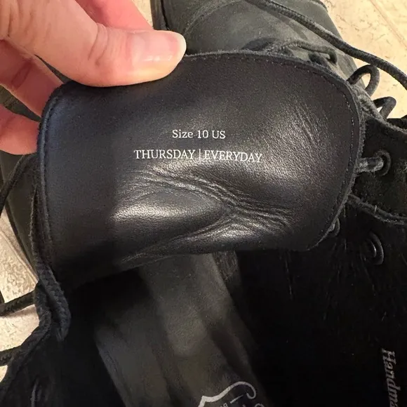 Thursday Boot Co. Men's Black Leather Boots
