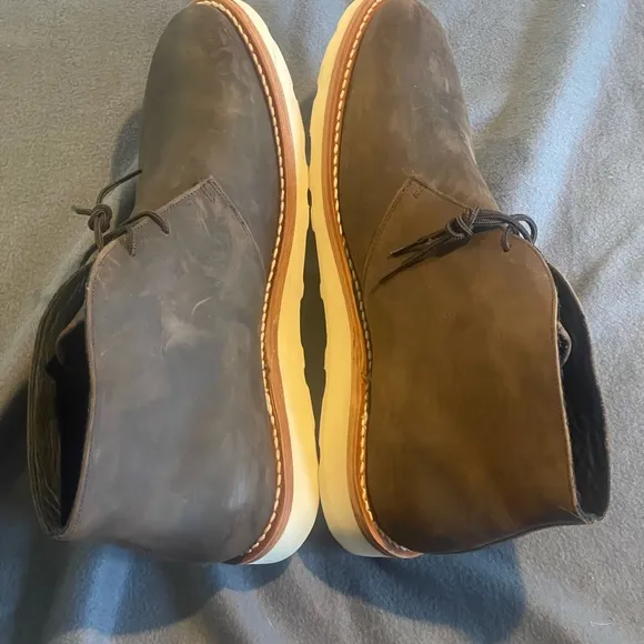Thursday‎ Boot Company Brown Chukka Boots with Soft Suede and Rubber Sole NWOB
