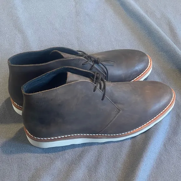 Thursday‎ Boot Company Brown Chukka Boots with Soft Suede and Rubber Sole NWOB