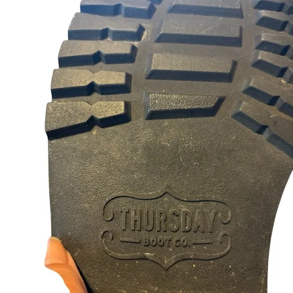 Thursday Boot Company Everyday Black Leather Legend Boots Size 10
