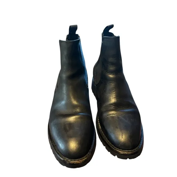 Thursday Boot Company Everyday Black Leather Legend Boots Size 10
