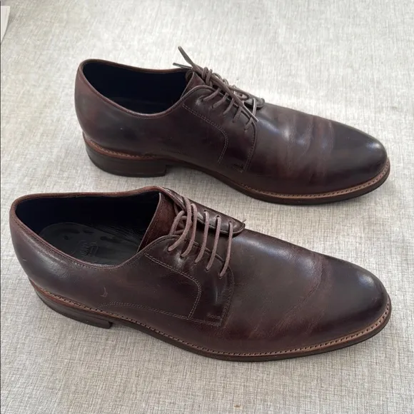 Thursday Boot Company Men’s 11.5 Brown Leather Handcrafted Casual Dress Shoes