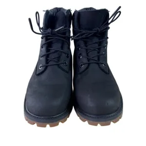 Timberland Boots Boys 6 Inch Premium Black Nubuck Primaloft 200 Grams