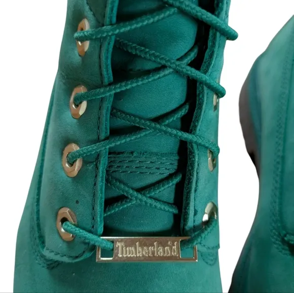 Timberland Boots Green 6&quot; Waterproof Boots Mens Size 6.5
