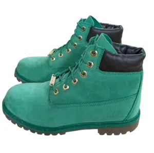 Timberland Boots Green 6&quot; Waterproof Boots Mens Size 6.5