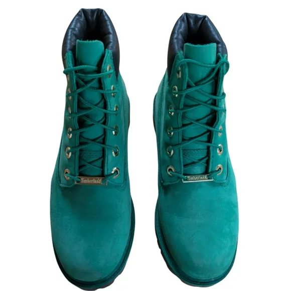 Timberland Boots Green 6&quot; Waterproof Boots Mens Size 6.5