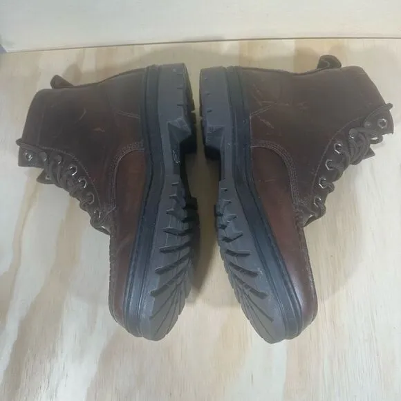 Timberland Brown Leather Boots Men’s Size 9.5