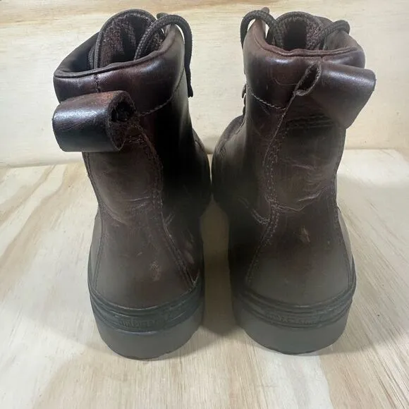 Timberland Brown Leather Boots Men’s Size 9.5
