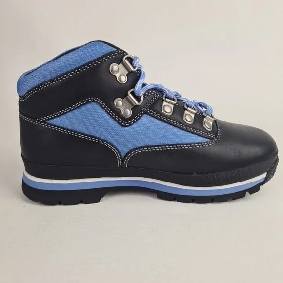TIMBERLAND Euro Hiker 96740 Waterproof Kid's Unisex Boots Black Sz 2.5 Youth