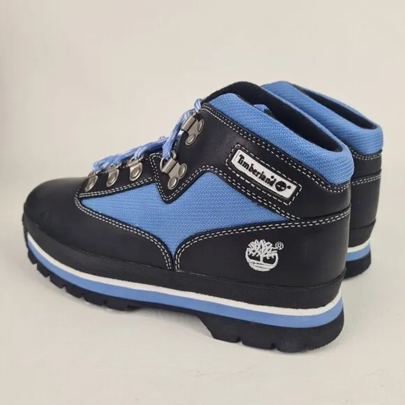 TIMBERLAND Euro Hiker 96740 Waterproof Kid's Unisex Boots Black Sz 2.5 Youth