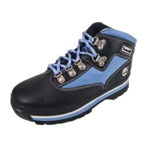 TIMBERLAND Euro Hiker 96740 Waterproof Kid's Unisex Boots Black Sz 2.5 Youth