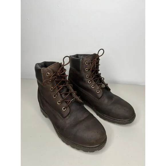 Timberland Heritage Classic Leather Boots Shoes Women’s Size 8.5