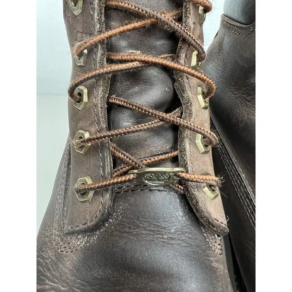 Timberland Heritage Classic Leather Boots Shoes Women’s Size 8.5