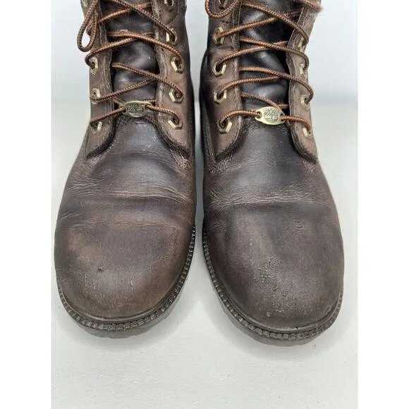 Timberland Heritage Classic Leather Boots Shoes Women’s Size 8.5