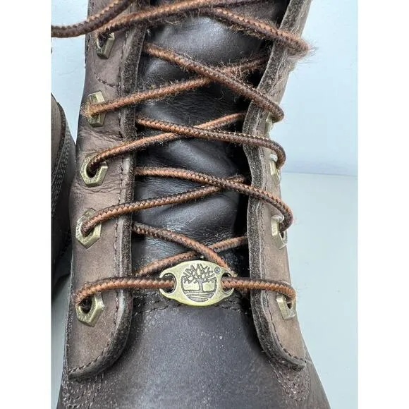 Timberland Heritage Classic Leather Boots Shoes Women’s Size 8.5