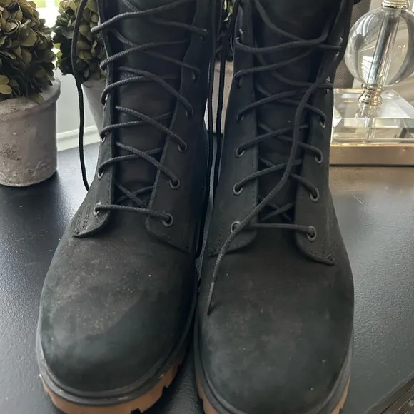 Timberland Jayne 6-Inch Waterproof Women's Boot Black Nubuck