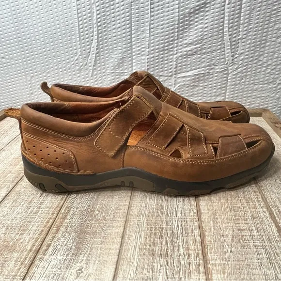 Timberland Leather Fisherman Sandals Casual Shoes Size 14/14.5