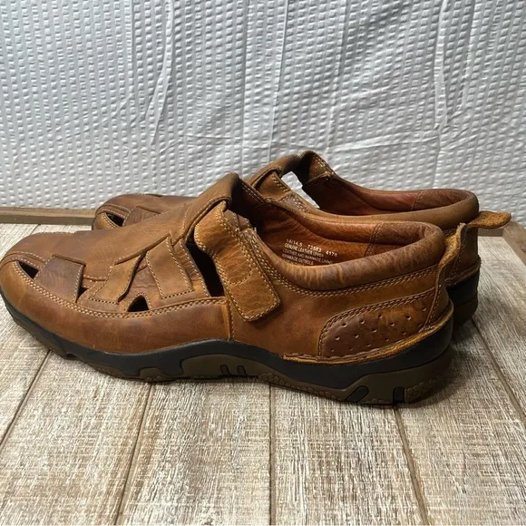 Timberland Leather Fisherman Sandals Casual Shoes Size 14/14.5