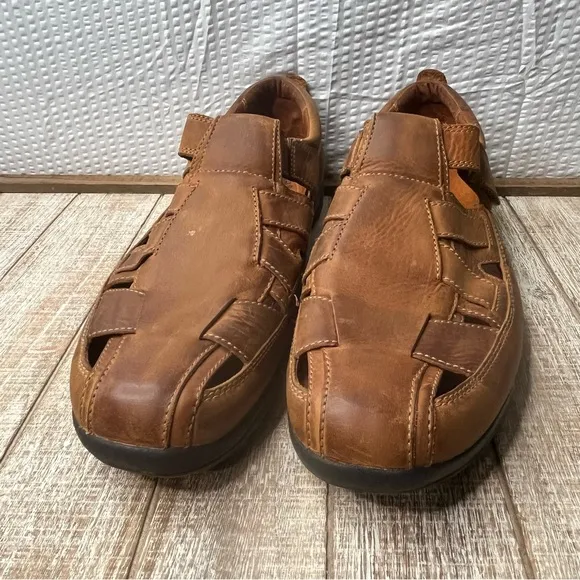 Timberland Leather Fisherman Sandals Casual Shoes Size 14/14.5