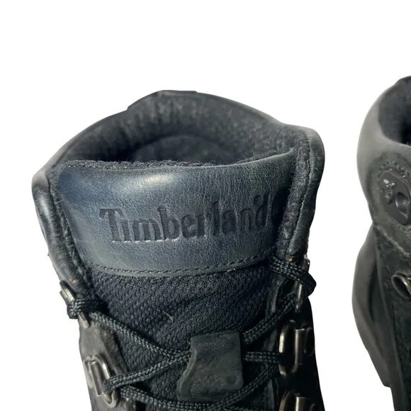 Timberland Men's Black Leather Boots