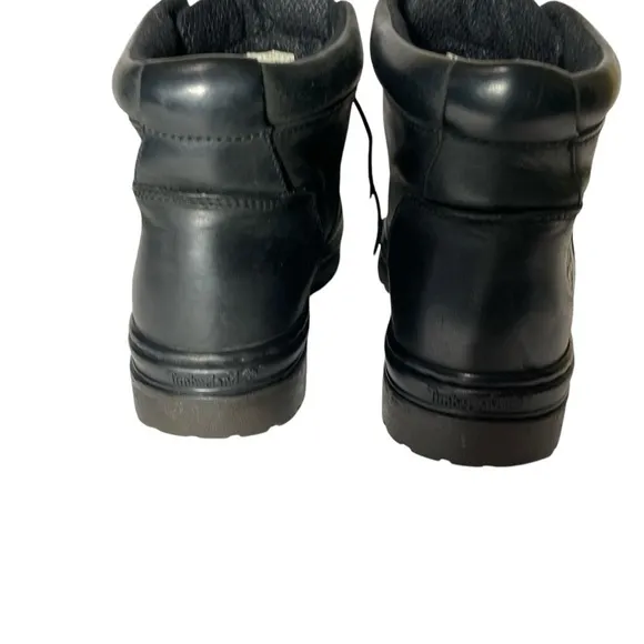 Timberland Men's Black Leather Boots