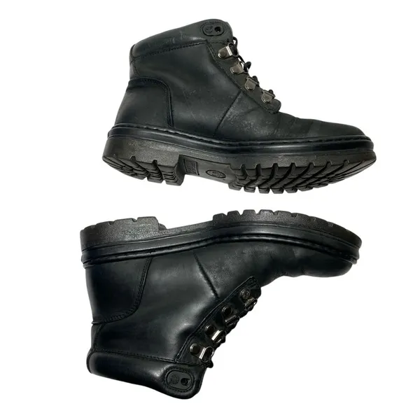 Timberland Men's Black Leather Boots