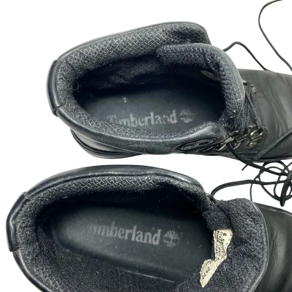 Timberland Men's Black Leather Boots