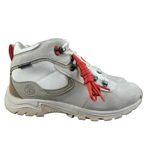 Timberland Mt. Maddsen Waterproof Mid Hiker Brown Nubuck Boots Women's Size 8 M
