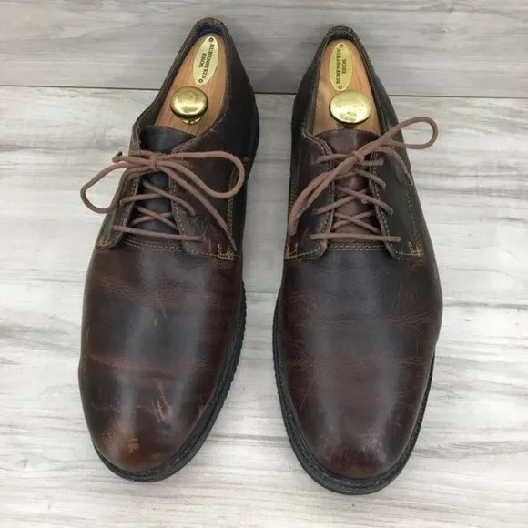 Timberland Oxfords Men's 11 Earth Keepers Brown Leather Derby Lace Up Shoes