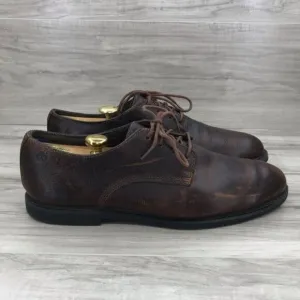 Timberland Oxfords Men's 11 Earth Keepers Brown Leather Derby Lace Up Shoes