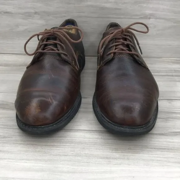 Timberland Oxfords Men's 11 Earth Keepers Brown Leather Derby Lace Up Shoes