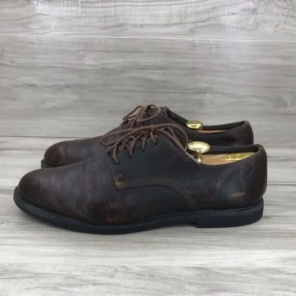 Timberland Oxfords Men's 11 Earth Keepers Brown Leather Derby Lace Up Shoes