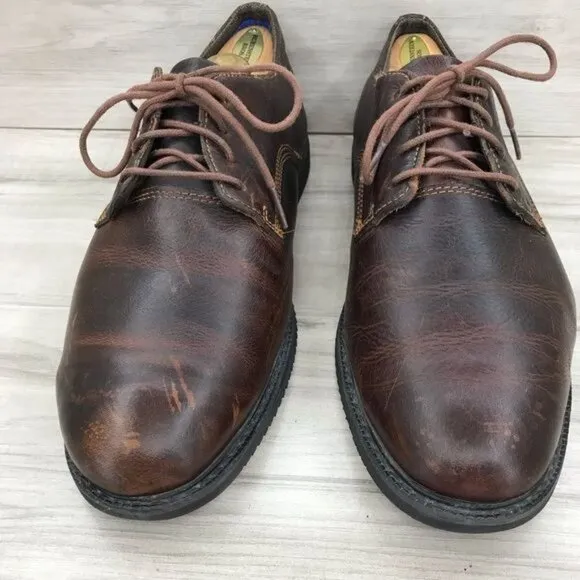 Timberland Oxfords Men's 11 Earth Keepers Brown Leather Derby Lace Up Shoes