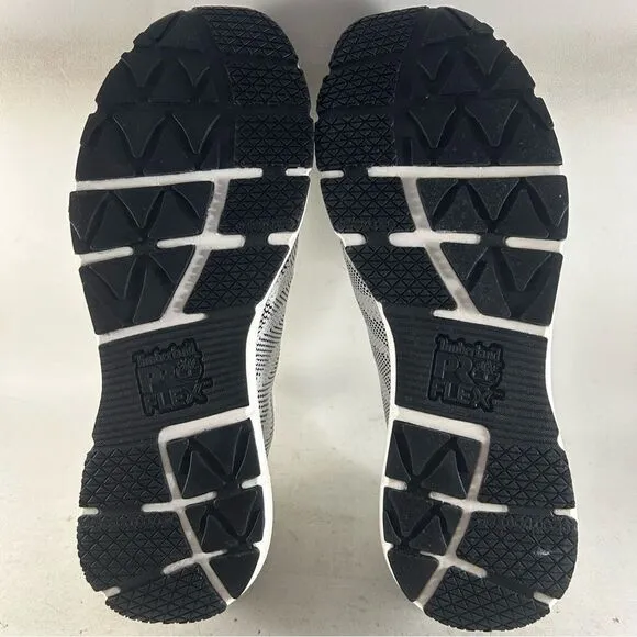 Timberland Pro Radius Knit Men’s Shoes Slip On Sneakers White Size 9 M