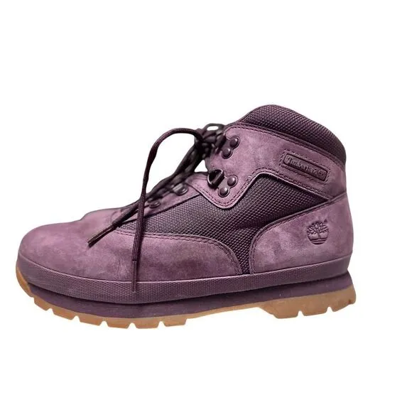 TIMBERLAND PURPLE SUEDE BOOTS GIRLS SIZE 7