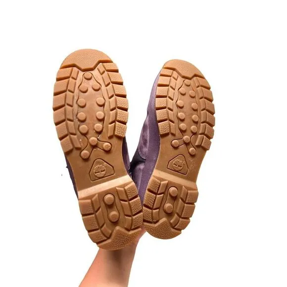 TIMBERLAND PURPLE SUEDE BOOTS GIRLS SIZE 7